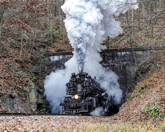 Steamin out of a Brush Tunnel, <br>Tracy Smith
